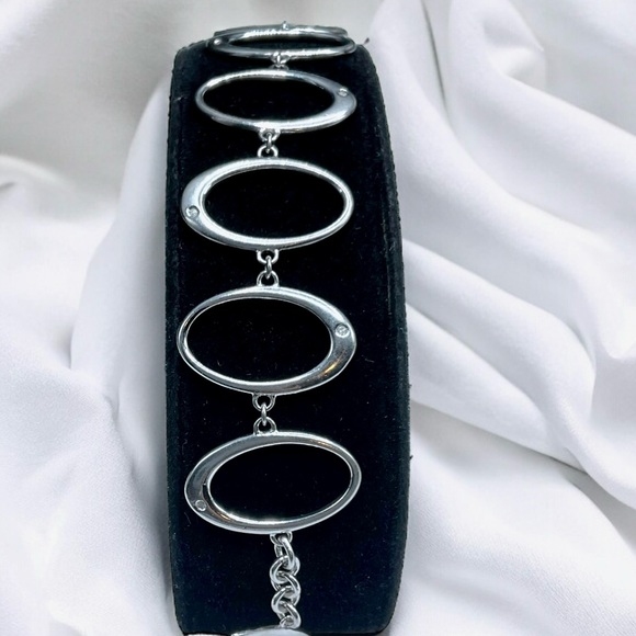 🌺Sterling & GENUINE DIAMOND Bracelet - Picture 7 of 12